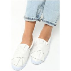 Trampki damskie slip on: Białe Slip On Wendy