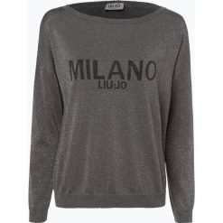 Liu Jo Collection - Sweter damski, szary. Szare swetry damskie Liu Jo Collection, l, bez wzorów, glamour, bez rękawów, bez kaptura. Za 449,95 zł.