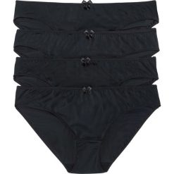 Figi: Figi „microtouch” (4 pary) bonprix czarny