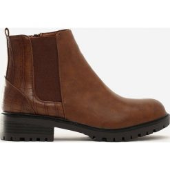 Camelowe Botki Kiri. Brązowe botki damskie Multu. Za 49,99 zł.