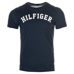 Tommy Hilfiger T-Shirt Męski L Ciemny Niebieski. Niebieskie koszulki męskie marki TOMMY HILFIGER, m, bez wzorów, bez kołnierzyka. Za 139,00 zł.