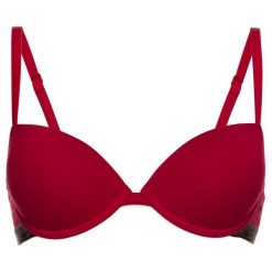 Biustonosz bardotka Emporio Armani Underwear 162394 9A225 13174. Czerwone biustonosze Emporio Armani Underwear, bez wzorów, z elastanu. W wyprzedaży za 139,00 zł.