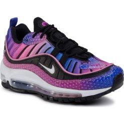 Buty NIKE - Air Max 98 Se CI7379 400 Hyper Blue/White. Fioletowe półbuty damskie Nike, bez wzorów, ze skóry ekologicznej, bez obcasa, bez zapięcia. Za 819,00 zł.