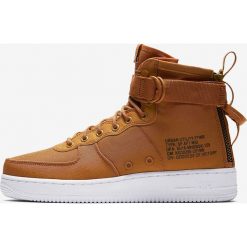 Buty skate męskie: Nike Buty męskie Air Force 1 SF Mid brązowe r. 45 (917753-700)