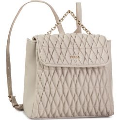 Plecak FURLA - Pin Cometa 1033200 B BYO7 PIN Perla e. Szare plecaki damskie Furla, bez wzorów, ze skóry, eleganckie. Za 1599,00 zł.