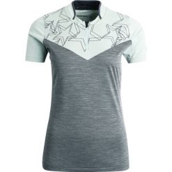 Zimtstern VIOLEZ Tshirt z nadrukiem frosty. Zielone topy sportowe damskie marki Zimtstern, l, z nadrukiem, z materiału. W wyprzedaży za 223,30 zł.