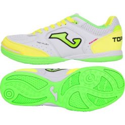 Buty halowe Joma Top Flex 920 In TOPW.920.IN. Białe buty sportowe męskie Joma, ze skóry, bez zapięcia, do piłki nożnej. W wyprzedaży za 319,00 zł.