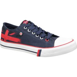 Lee Cooper Low Cut 1 LCW-19-530-033. Szare trampki męskie Lee Cooper, bez wzorów, z tkaniny, bez zapięcia. W wyprzedaży za 109,99 zł.