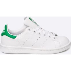 Adidas Originals - Buty Stan Smith J. Białe buty sportowe damskie adidas Originals, ze skóry. Za 229,90 zł.