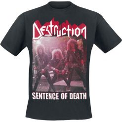 T-shirty męskie: Destruction Sentence of Death T-Shirt czarny