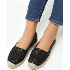 Tomsy damskie: Czarne Espadryle Musically