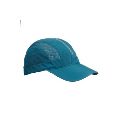 Czapka trekkingowa z daszkiem TREK 700. Niebieskie czapki z daszkiem damskie FORCLAZ, z materiału. Za 24,99 zł.