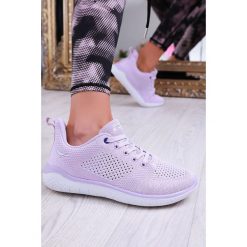 Damskie buty sportowe MELANITA LILA. Fioletowe buty sportowe damskie IVET, bez wzorów, sportowe, do biegania. W wyprzedaży za 129,00 zł.