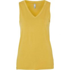 Soyaconcept Top Marica żółty female żółty XL (44). Żółte topy damskie Soyaconcept, s, bez wzorów, z bawełny, z dekoltem w serek. W wyprzedaży za 33,00 zł.