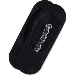 Zestaw 2 par stopek damskich CONVERSE - E479B-2010 Czarny. Czarne skarpetki damskie Converse, bez wzorów, z elastanu. Za 39,00 zł.