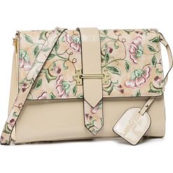 Torebka LAURA VITA - HM1876-2B Beige. Brązowe listonoszki damskie LAURA VITA, bez wzorów, ze skóry ekologicznej, bez dodatków. Za 399,00 zł.