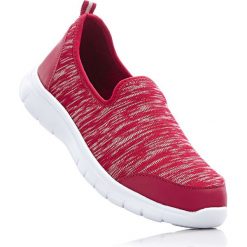 Buty wsuwane bonprix czerwony. Szare buty sportowe damskie marki bonprix, z materiału. Za 79,99 zł.