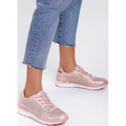 Różowe Sneakersy Wake Up Call. Różowe buty sportowe damskie Renee. Za 69,99 zł.