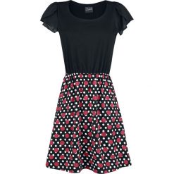 Pussy Deluxe Mixed Dotties Fantasy Dress Sukienka czarny/czerwony. Czarne sukienki na komunię marki Pussy Deluxe, m, w grochy, z materiału. Za 79,90 zł.
