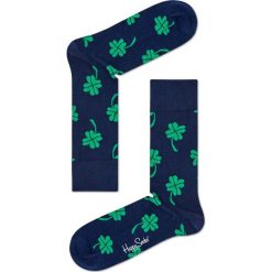 Happy Socks - Skarpety Big Luck. Niebieskie skarpetki męskie Happy Socks, z bawełny. Za 39,90 zł.