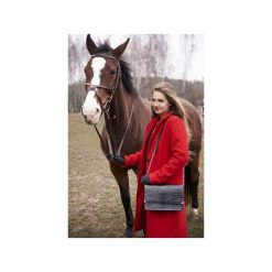 KOPERTÓWKA SHINE. Czarne kopertówki damskie Maryhol, z aplikacjami, ze skóry ekologicznej, eleganckie, zdobione, bez dodatków. Za 249,00 zł.
