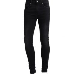 Topman Jeans Skinny Fit black. Czarne jeansy męskie marki Topman. W wyprzedaży za 183,20 zł.