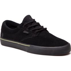 Tenisówki ETNIES - Jameson Vulc 4101000449 Black Raw 536. Czarne półbuty męskie marki Etnies, na co dzień, bez wzorów, ze skóry, bez zapięcia. W wyprzedaży za 229,00 zł.