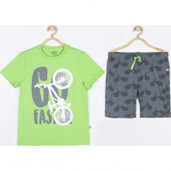 Piżama. Szare bielizna chłopięca PYJAMAS, bez wzorów. Za 49,90 zł.