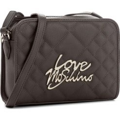 Torebka LOVE MOSCHINO - JC4056PP14LF0001 Grigio. Szare listonoszki damskie Love Moschino. W wyprzedaży za 399,00 zł.