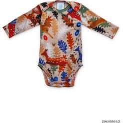 Body dziecięce z wełny merino woods. Body niemowlęce Pakamera, bez wzorów, z wełny, klasyczne, bez rękawów. Za 129,00 zł.