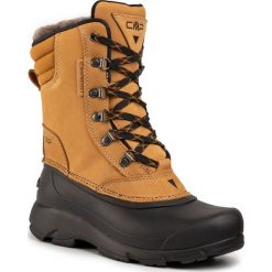 Śniegowce CMP - Kinos Wmn Snow Boots Wp 2.0 38Q4556 Senape P659. Pomarańczowe kozaki damskie CMP, na zimę, ze skóry, bez obcasa, bez zapięcia. W wyprzedaży za 339,00 zł.