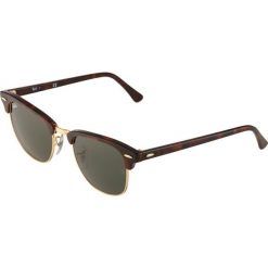 RayBan CLUBMASTER Okulary przeciwsłoneczne braun/goldfarben. Brązowe okulary przeciwsłoneczne damskie aviatory Ray-Ban. Za 779,00 zł.