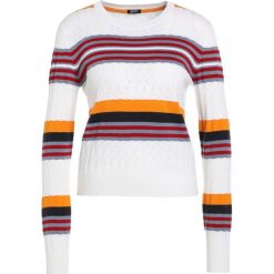 Jil Sander Navy Sweter white. Białe swetry klasyczne damskie marki Jil Sander Navy, xs, z bawełny. W wyprzedaży za 579,50 zł.
