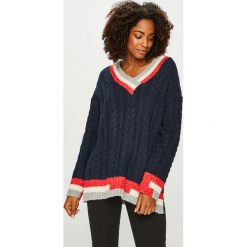 Answear - Sweter. Brązowe swetry klasyczne damskie ANSWEAR, uniwersalny, z dzianiny. Za 199,90 zł.