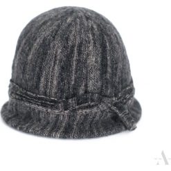 Czapka damska Klasyczny melanż czarna. Brązowe czapki zimowe damskie marki Art of Polo. Za 61,09 zł.