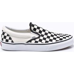 Vans - Tenisówki Classic Slip-On. Szare trampki męskie Vans, bez wzorów, z materiału, bez zapięcia. W wyprzedaży za 229,90 zł.