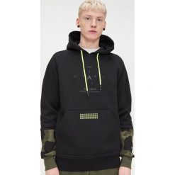 Bluza typu kangurka - Czarny. Czarne bluzy męskie Cropp, s, bez wzorów, bez kołnierzyka, bez rękawów, bez kaptura. Za 109,99 zł.