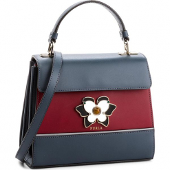 Torebka FURLA - Mughetto 977221 B BOH7 FSC Ardesia e/Ciliegia d/Onice e. Niebieskie torebki klasyczne damskie marki Furla, ze skóry. Za 2070,00 zł.