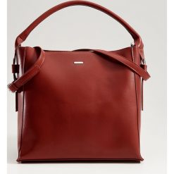 Torba shopper - Czerwony. Czerwone torby damskie na zakupy Mohito, bez wzorów, bez dodatków. W wyprzedaży za 59,99 zł.