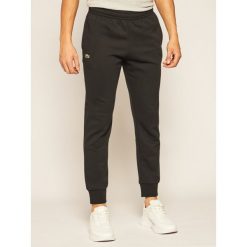 Spodnie dresowe Lacoste XH9507. Czarne spodnie męskie Lacoste, m, bez wzorów, z jeansu. Za 399,00 zł.