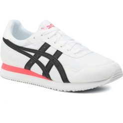 Sneakersy ASICS - Runner 1192A126 White/Black 100. Białe półbuty damskie Asics, ze skóry ekologicznej. W wyprzedaży za 169,00 zł.
