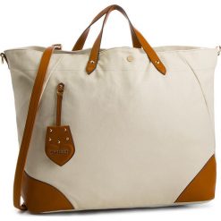 Torebka TWINSET - Shopping Orizzont OS8TAA Bin Dune/Cuoio 02488. Brązowe torby damskie na zakupy Twinset, bez wzorów, ze skóry ekologicznej, bez dodatków. W wyprzedaży za 429,00 zł.