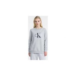 Bluzy Calvin Klein Jeans J20J207877 CORE LOGO. Szare bluzy damskie Calvin Klein Jeans, s, bez wzorów, z jeansu, bez rękawów, bez kaptura. Za 306,96 zł.
