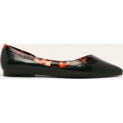 Melissa - Baleriny Cleo. Różowe baleriny damskie Melissa, bez wzorów, z materiału, bez obcasa, na obcasie. Za 319,90 zł.