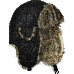 Czapka damska Uszanka Dama pik brązowa. Brązowe czapki zimowe damskie Art of Polo. Za 37,60 zł.