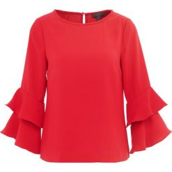 J.CREW LANA Bluzka ruby. Niebieskie bluzki damskie marki J.CREW, bez wzorów, z poliesteru, bez kołnierzyka, bez rękawów. W wyprzedaży za 344,25 zł.