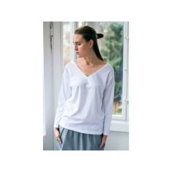 Bluzki asymetryczne: VENICE WHITE Bluzka Oversize