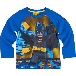 T-shirty chłopięce z długim rękawem: Koszulka „LEGO Batman” w kolorze niebieskim