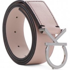 Pasek Damski CALVIN KLEIN - Ck Logo Belt 3.5CM K60K604358 628. Czerwone paski damskie Calvin Klein, w paski, ze skóry. Za 229,00 zł.