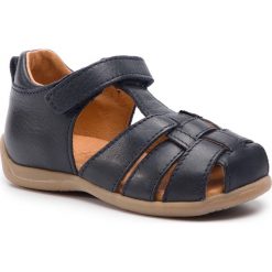 Sandały FRODDO - G2150093 S Dark Blue. Niebieskie sandały chłopięce marki Froddo, ze skóry, bez zapięcia. Za 249,00 zł.